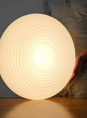 灯极简温馨NJ01239卧灯吸灯简约室现代大气具阳台灯创意顶圆形书