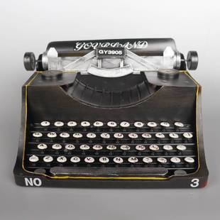 复古怀旧家居装饰品摆件书房摆设店铺橱窗陈列打字机模型摄影道具