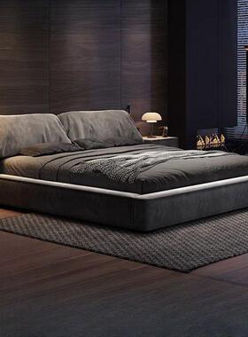 大耳朵DVS主卧大床布艺床奢奶油风网红双人床现代象简约气压物储