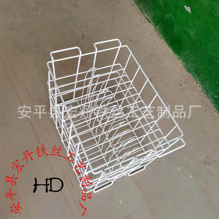 铁丝网筐网篮 厨房分隔沥水置物网筐 浸塑网筐网篮 异型周转筐