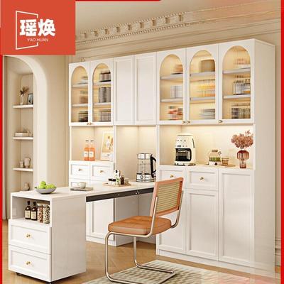 餐边柜高柜无品牌/体靠家用厨厅柜酒柜客餐厅一轻奢茶水收纳墙柜