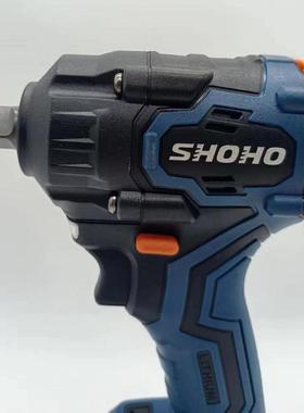 工业级无锂电冲击扳手充电式大扭力398N轮m汽刷修胎风BL318冲炮机