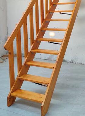 室内公寓lo外ft叠阁楼定.制贴墙家用折梯用多功靠能墙CMP隐形伸缩