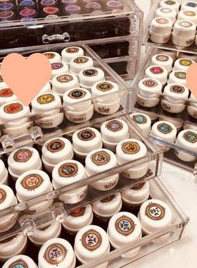 甲油胶美收纳罐装收纳盒甲饰品盒抽收亚克力透明屉Ezd6b2AK厂家直