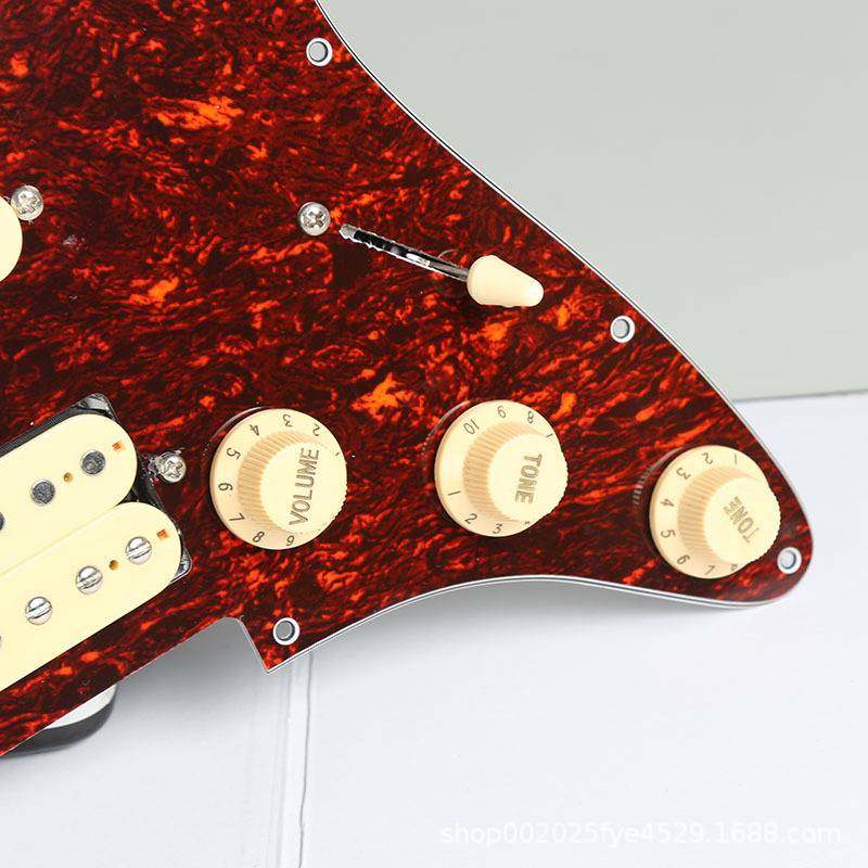 厂家直销电吉他贝司配件单单双面板铝镍钴Alnico拾音器线路总成