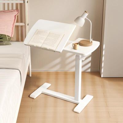 床HCT可移升降边桌卧室家用书桌学动生写字电桌站立式工作台脑书