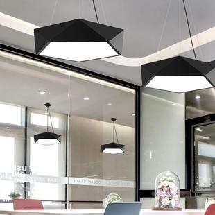 LED异形灯创JKI顶意几何灯办公室灯吊灯吸场健身房工业商风造型灯