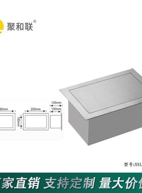 不3嵌04锈钢垃圾桶饰盖入式摇盖QWC卫生间大理石圆方饰盖