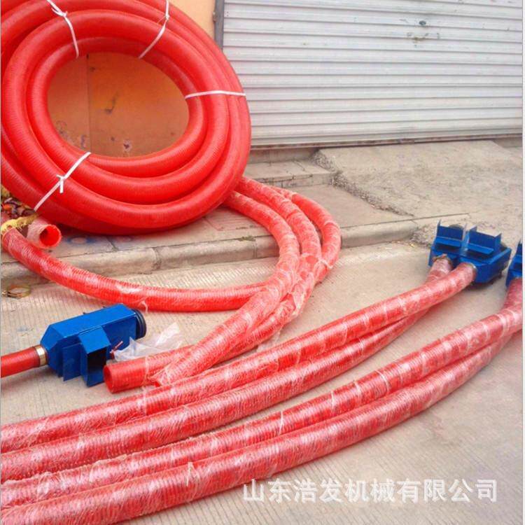 双节管玉吸粮机加长型无品牌/米农用粮食抽送载机龙江小黑型车式
