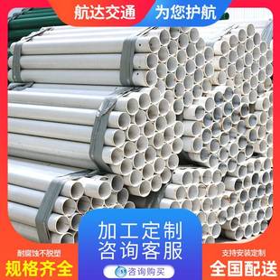 栏板立柱护13**1306热镀锌三波护栏立BLV柱1400/114方立柱交通设