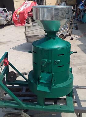 水稻谷子米砂式电动脱壳碾米机苞脱皮制糁打碴碾轮机XNH米小麦脱