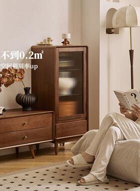 实木餐边柜立现B3007代简客厅置物柜电视组合约家用靠墙茶柜水柜