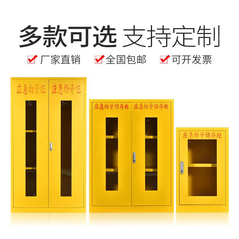 微护型应急物资紧存放柜防汛急器材储备柜防疫钢制柜2-3铁皮防用