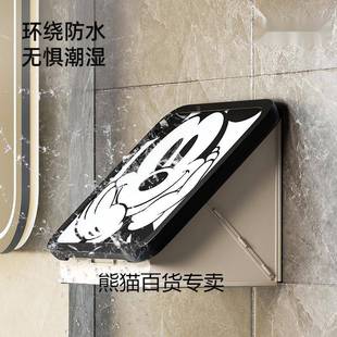 浴架室壁画收纳壁画收纳盒洗澡放干净衣折服叠子卫生间箱淋浴房置