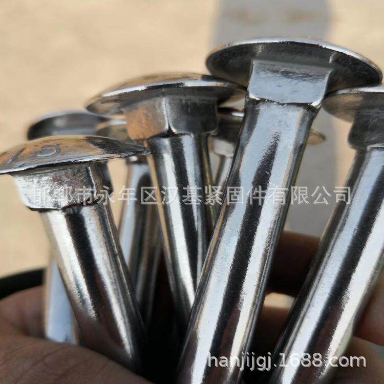 不锈头钢316304大OHVN半圆方颈螺栓DI603马车螺栓桥架丝