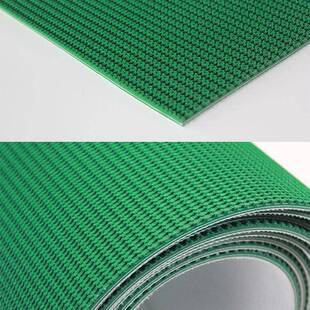 商家热绿卖IJL送带色输送带草带输pvc边传送带输送机裙爬坡带厂家