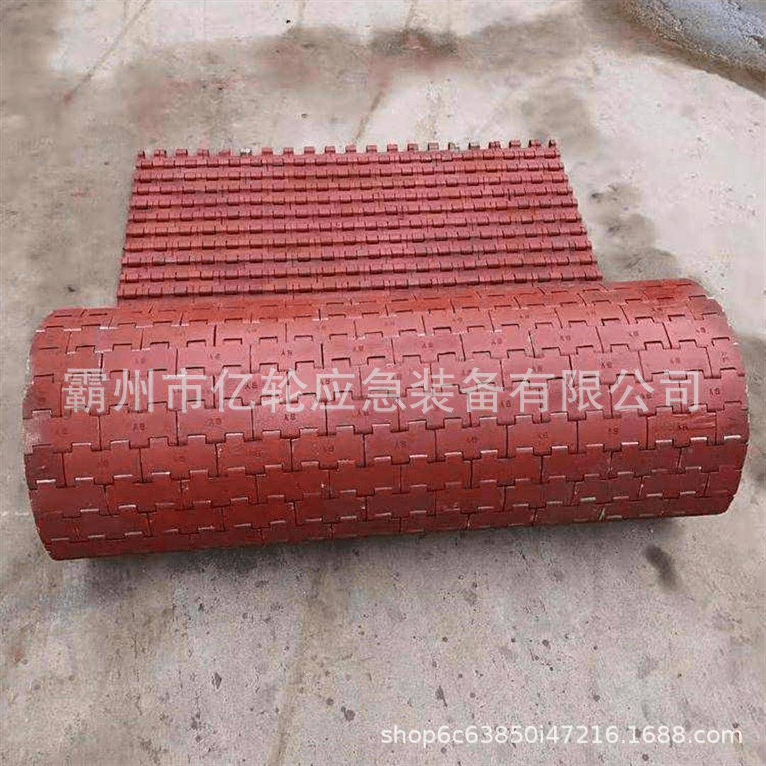 给煤甲带甲二维带柔性环片形甲锰钢耐磨带YWE甲穿条