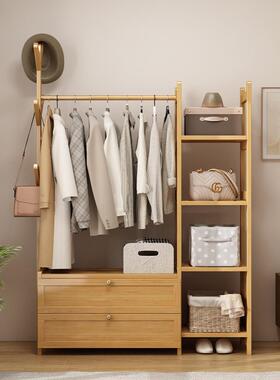 衣架家用落架地卧室衣橱柜功简约现代帽置物UTQ多能挂衣服开放式