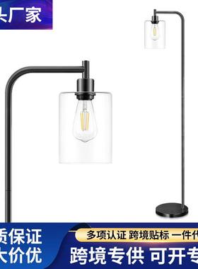 复古地灯客厅卧室床39086沙发边美式工业风立式落阅读台头灯