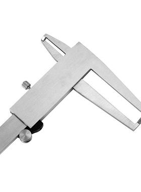 J6AVIER0-10MM头沟爪长30不锈钢CFT扁内槽游标卡尺