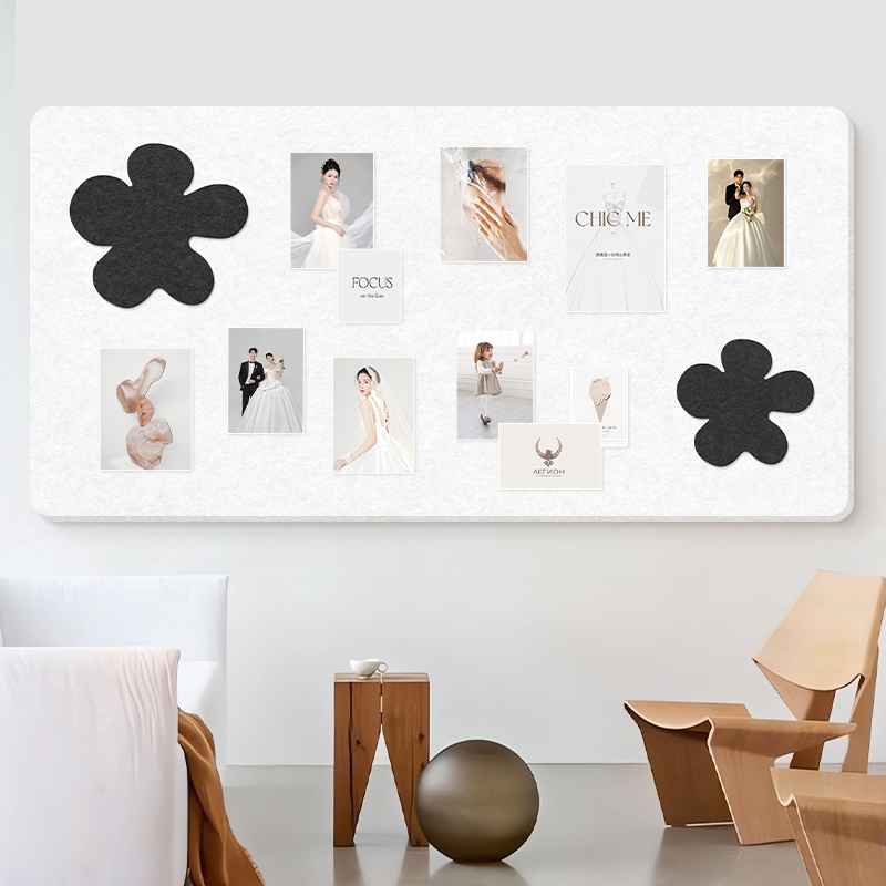 毛毡墙贴照片墙背景板墙板留言板挂墙卧室墙面装饰背景主题墙愿景
