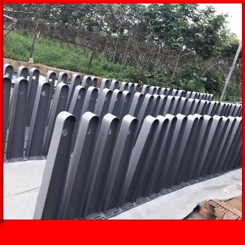 点式爪件铁/不锈钢玻璃幕墙牛腿H型定制钢结构支架满焊雨棚钢梁