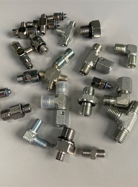 2201氮气缸专用管路系统外螺纹接头内螺纹连接头与KLLER互换