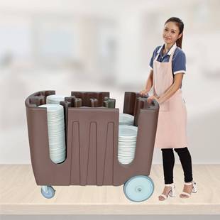 厂价直销碟盘车盘碟车可调节盘碟收纳车大号ADC1运碟车碗碟运输车