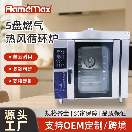 大型电热面包烤箱商用食物烘焙炉甜品面包店立式热风循环烤炉厂家