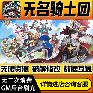 无名骑士团手游无限道具GM后台游戏兑换码礼包折扣内部号非单机版小程序免广告内购安卓IO S辅助脚本