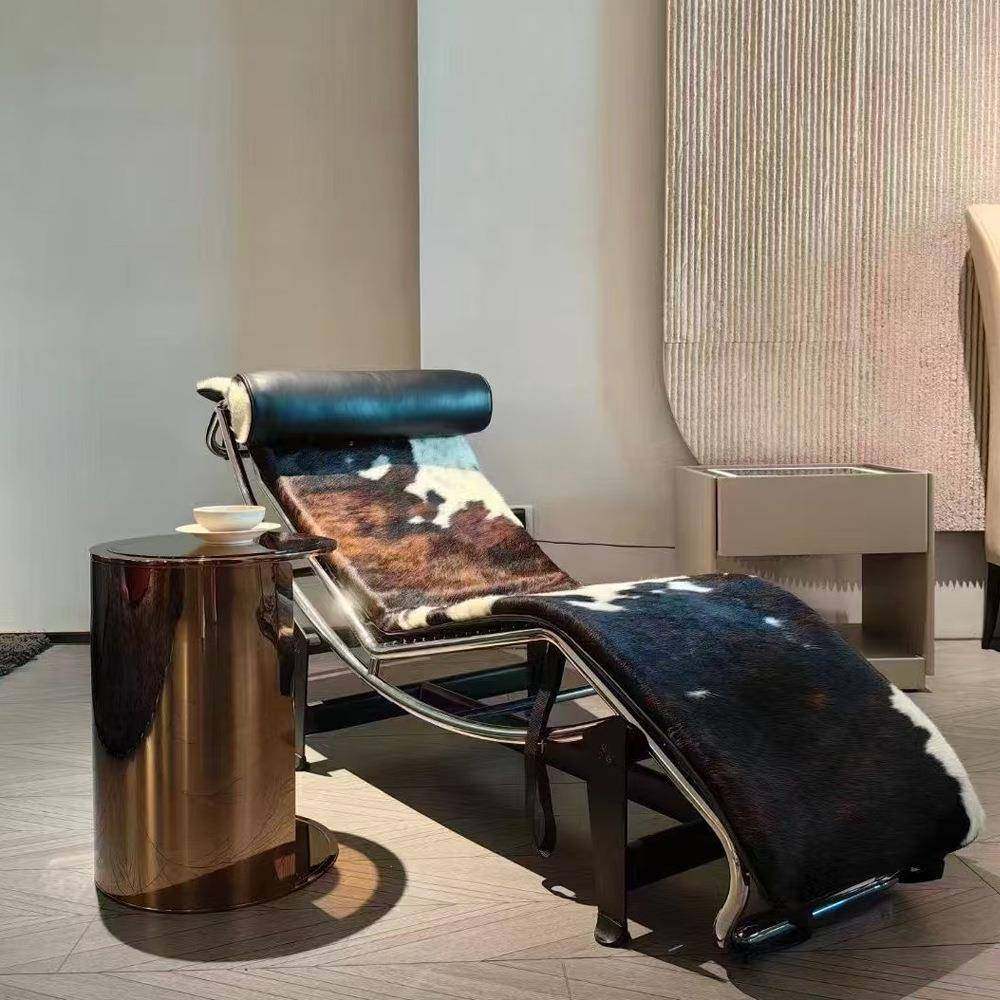 经典款柯布西耶LC4椅躺椅轻奢设计办公室家用阳台沙发椅单人沙发,鲜花速递/花卉仿真/绿植园艺,割草机/草坪机,淘宝优惠券,粉丝福利购,淘宝优惠卷