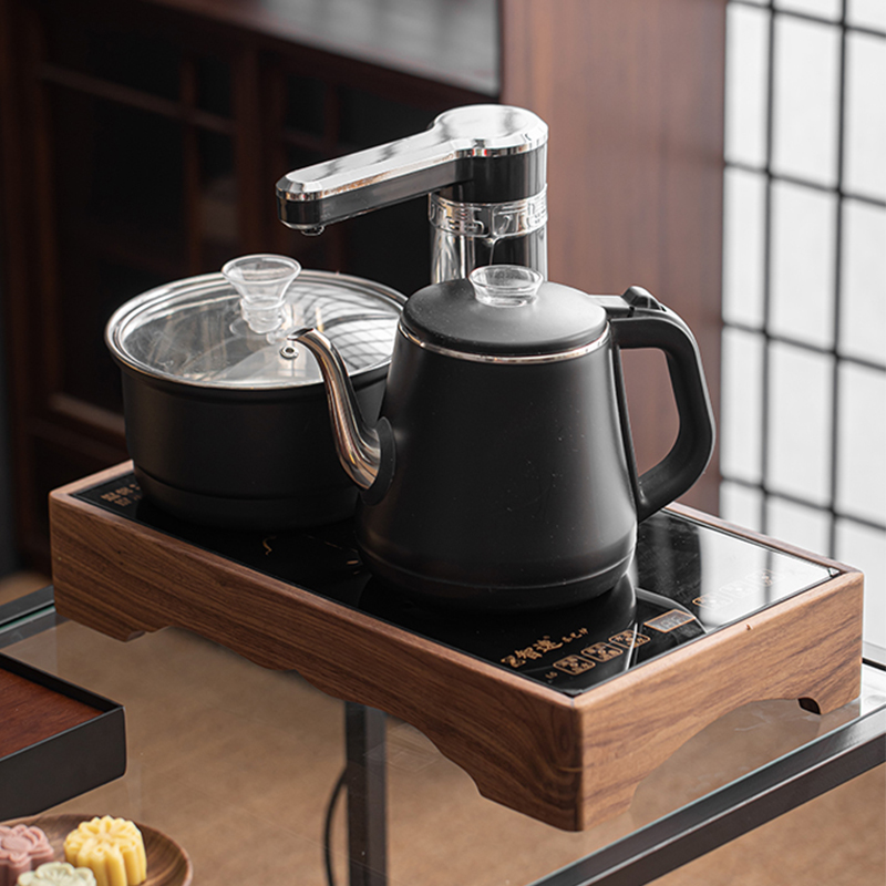 胡桃木20*37cm快煮壶木框架实木边框架子茶台茶桌电磁炉底座框