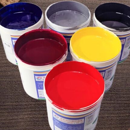 690加硬压克力塑料黑色油墨网版印刷电木氧化铝 PU东莞荣彩丝网印