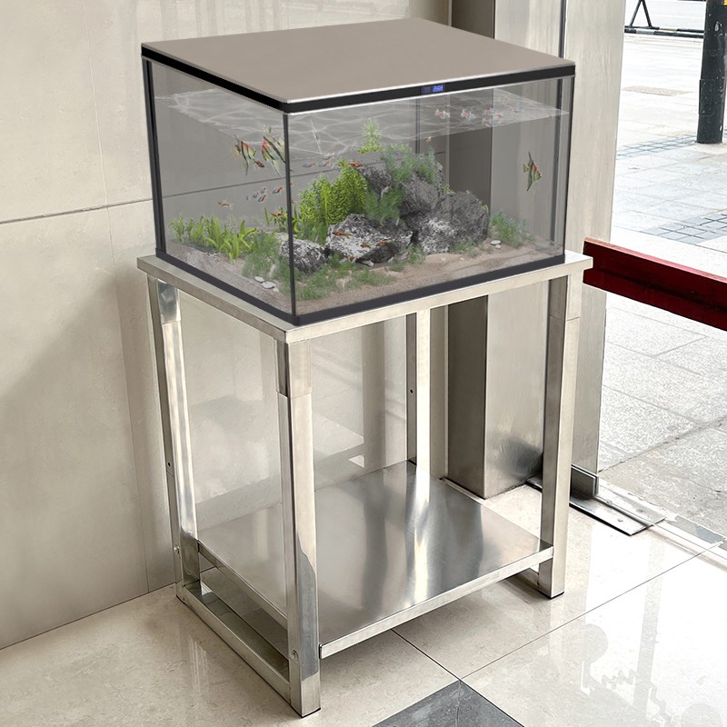 不锈钢鱼缸架子水族箱龟缸架草缸架专用多层底座置物底柜桌子支架