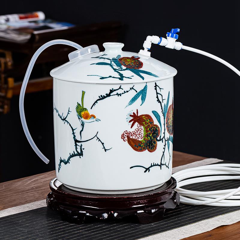 茶台饮水机水桶带浮球阀纯净水自动进水泡茶桶矿泉水功夫茶储水桶