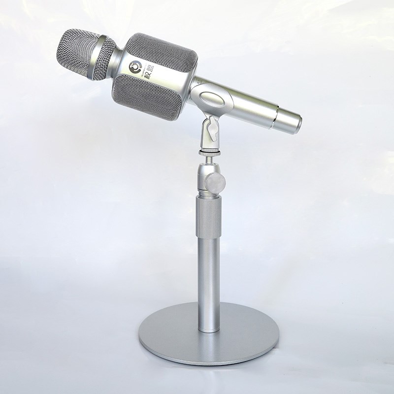 手持话筒桌面支架105sm58权盟通用全金属话筒支架加重底座