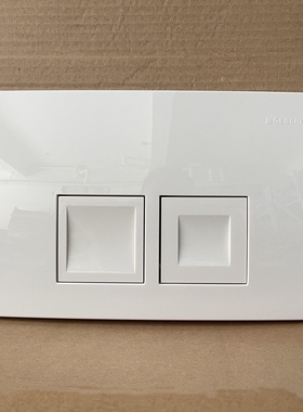 吉博力水箱面板DELTA21配件隐藏隐蔽入墙式水箱面板UP182一代水箱