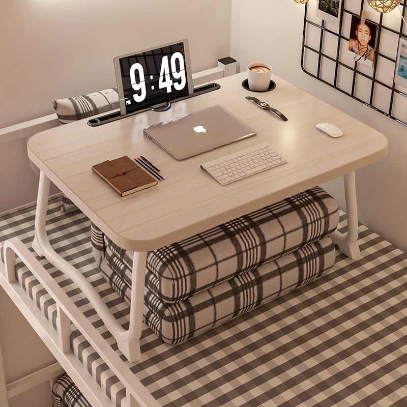 床上折叠小桌子放床上宿舍寝室加大号笔记本电脑桌懒人简易小桌板