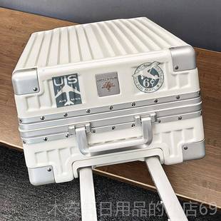 正品行之旅行李箱女大箱容量i登ns网铝框拉杆箱男机20寸小红旅行