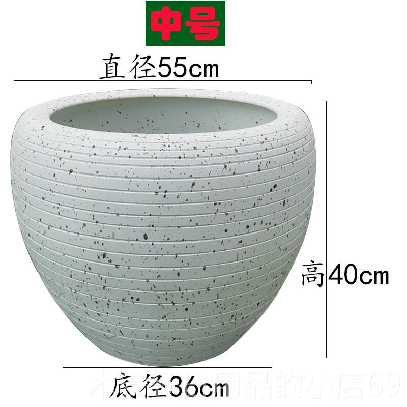 正品德镇陶瓷缸白色大号鲤院金鱼缸睡莲荷花缸老式庭客厅水缸包景