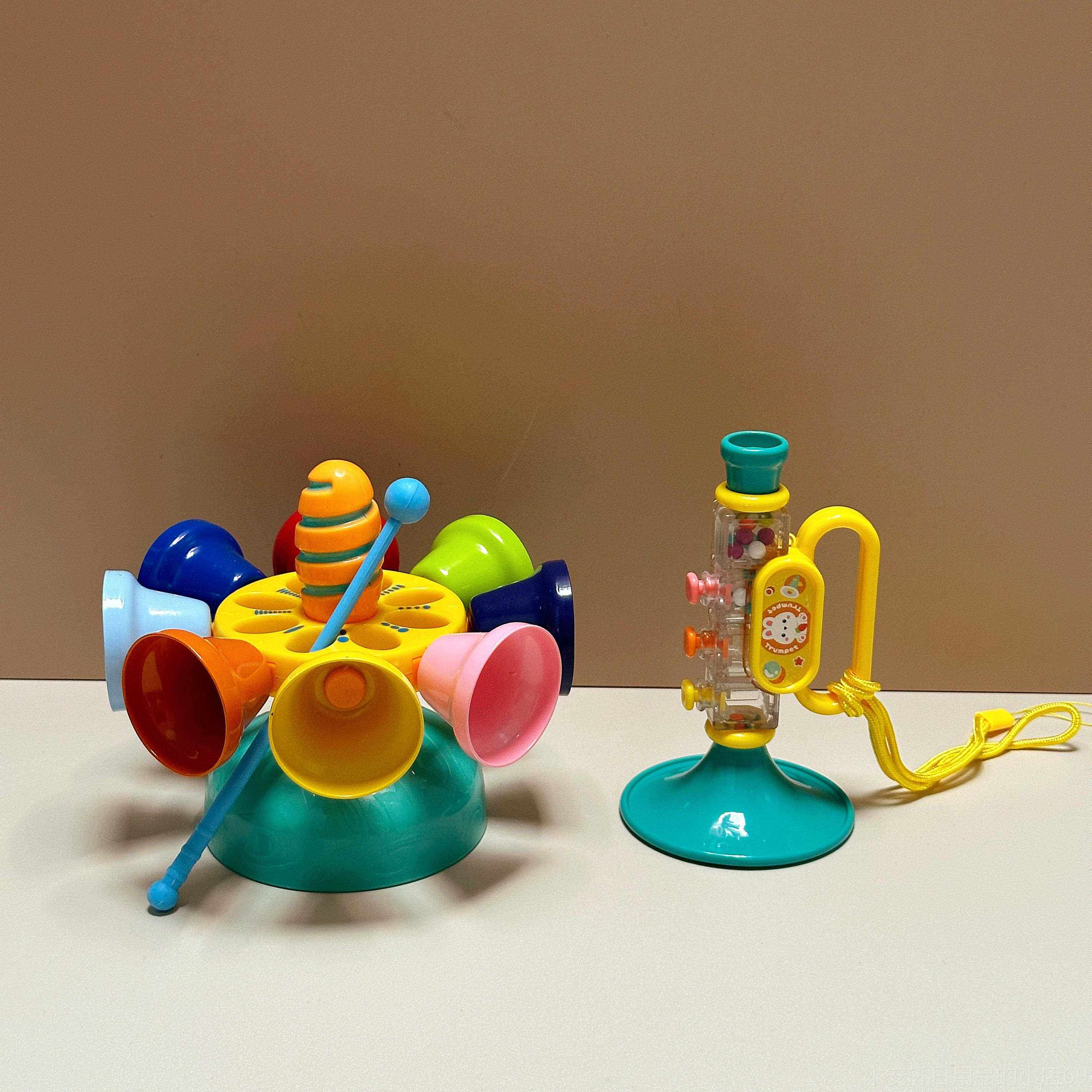 正品宝宝八音琴玩教具乐基础启迪感官具儿敲童打击乐器旋音转铃铛