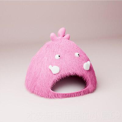 正品兽床猫窝到冬天的Heattech，全闭，可拆卸和可洗，四季通用猫