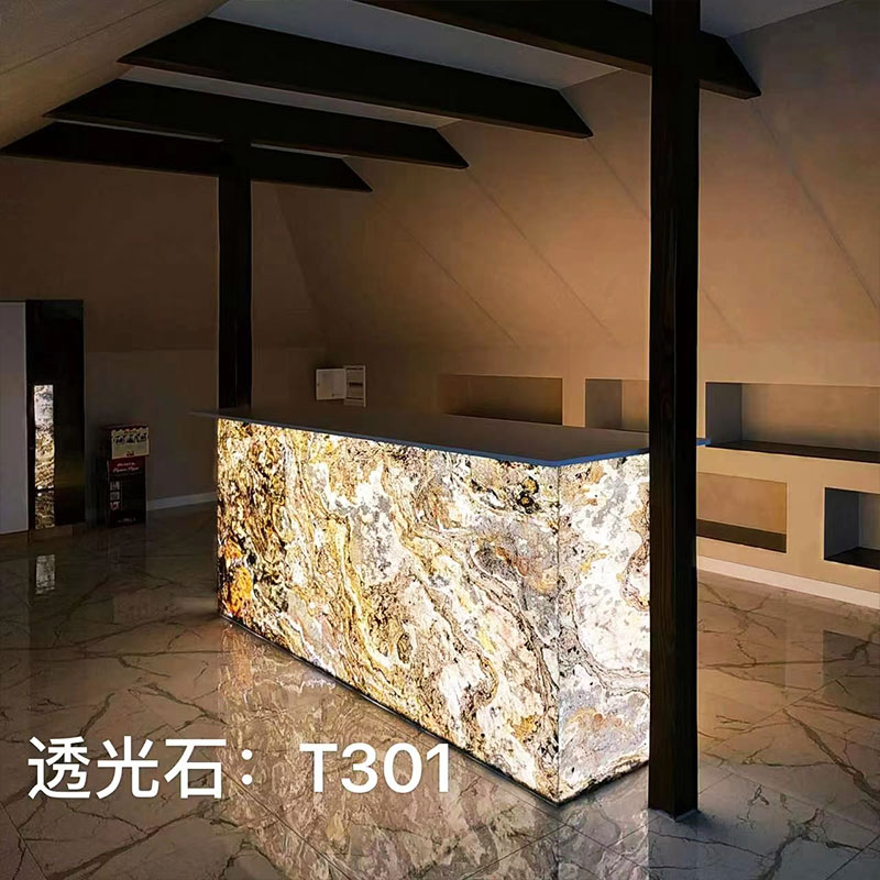 超薄石材防火板材天然透光石皮墙面装饰板背景墙饰面板大理石岩板