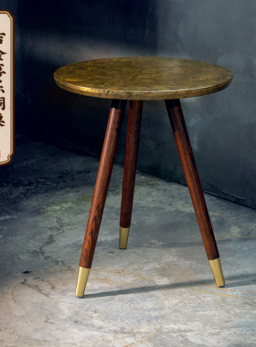 朱炳仁铜 吉金喜乐铜桌家居装饰客厅摆件办公室摆件铜工艺品礼品