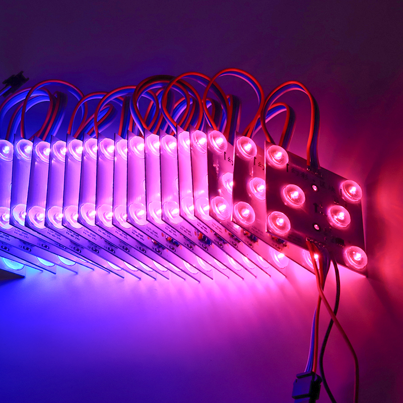 rgb模组幻彩灯箱区块灯炫彩全彩软膜天花星空顶编程工程2v氛围灯