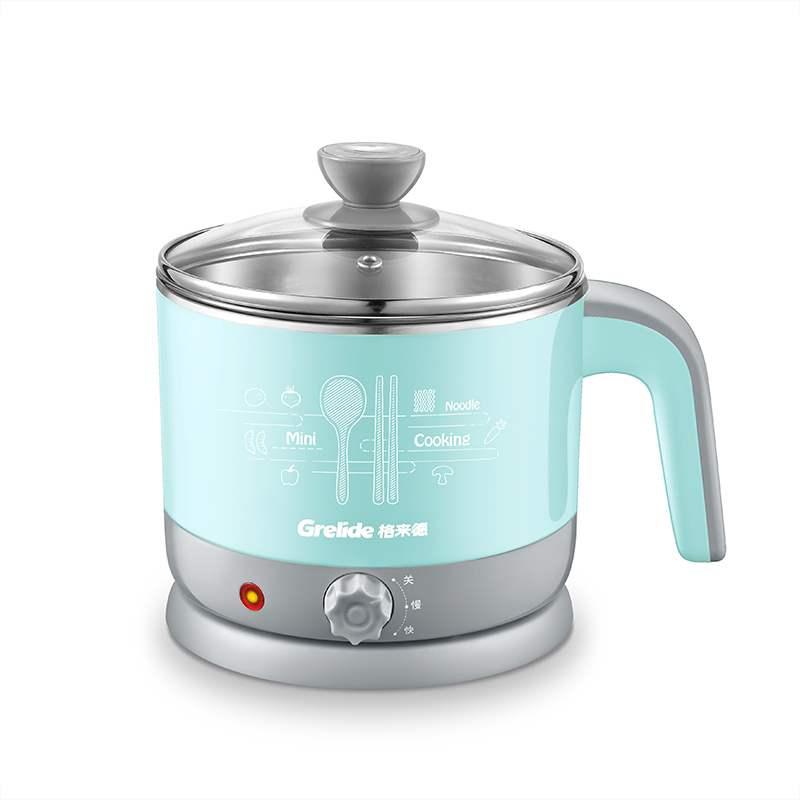 格来德学生宿舍电煮锅分体式电热迷你锅炖低小功率600w多功能火锅