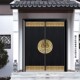 仿古中式 别墅铜门农村院子入户大门锌合金自建房对开双开子母门