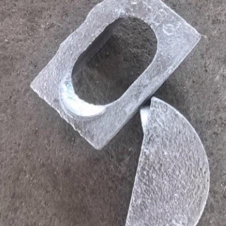 铸铁元宝垫 球形垫片月牙垫 碳钢水平支撑马蹄垫