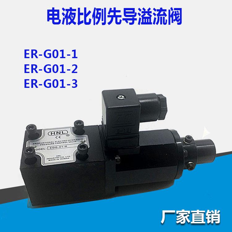 直动式比例溢流阀注塑机压力比例阀ER-G01-1/2/3-R/L-11/20-S016