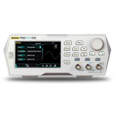 普源RIGOL函数任意波形发生器 DG832信号源35MHz(2CH)125Msa/s